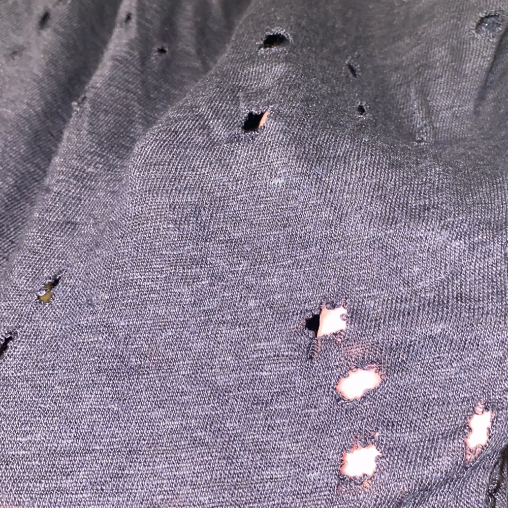 IRO Clay Tee Navy sz L - Picture 6 of 6